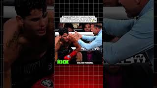 ryan Garcia didn't react well when oblivion brought up the moment he got dropped to 😱😳#viral #fyp