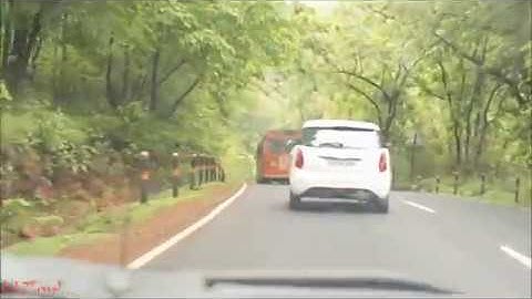 Chasing MSRTC bus on Malshej Ghat