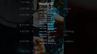 studying time table for Tuesday (26 May) #students #study#consistency#