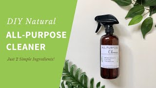 DIY Natural Homemade All-Purpose Cleaner