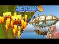 EXP FARMS &amp; STARTER BASE BLIMP! Truly Bedrock S5 Ep6! Minecraft Bedrock Survival Let's Play!