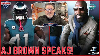 “TERRELL OWENS 2.0!” Dan Sileo RIPS AJ Brown After WIP Call Complaining About Media