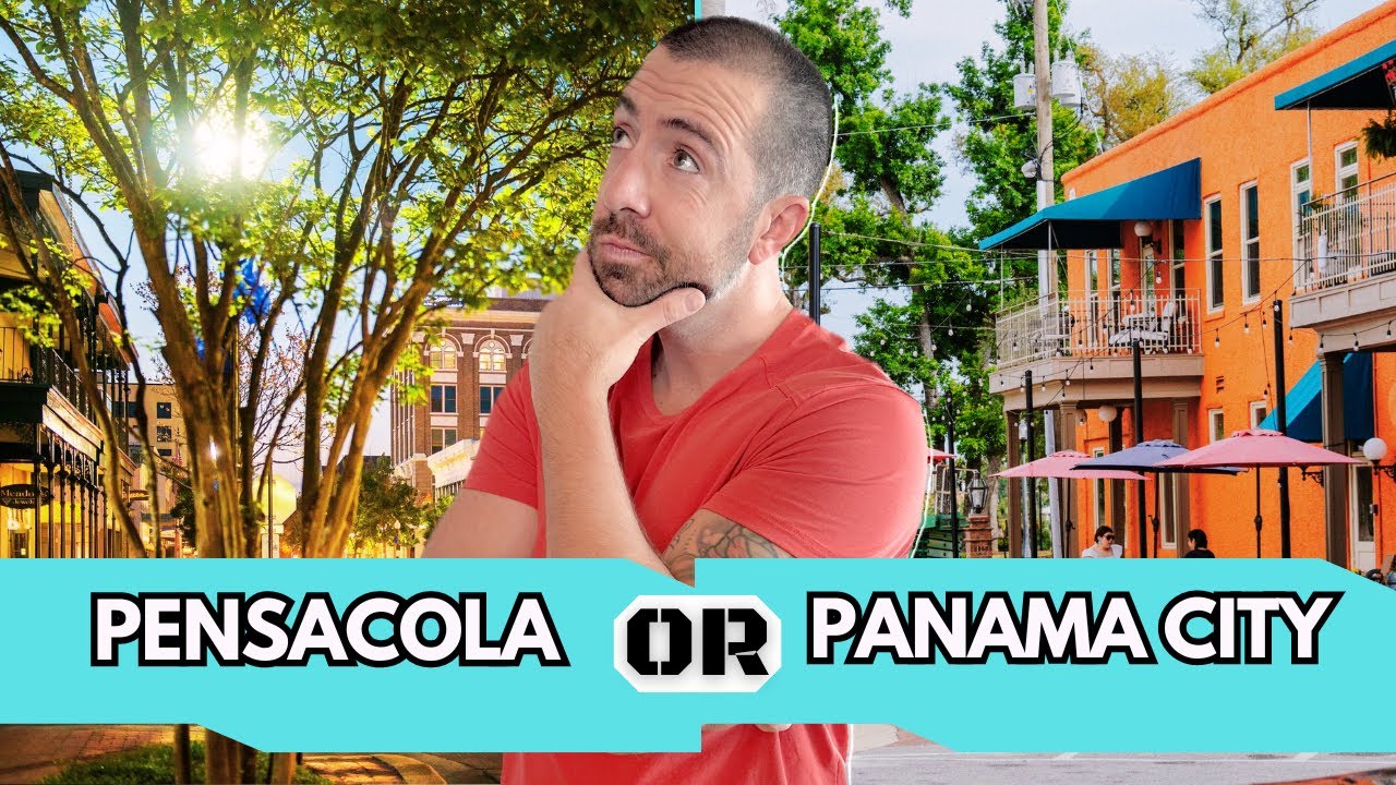 Comparing Pensacola FL to Panama City FL : Which is More LIVABLE?
