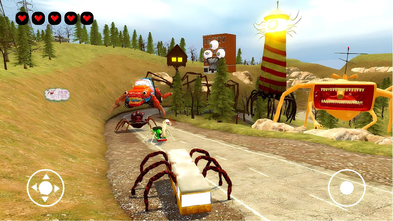 ALL MONSTERS Big & Small: House Head, Lighthouse Monster, Megahorn, Cursed Thomas, Choo Choo Charles