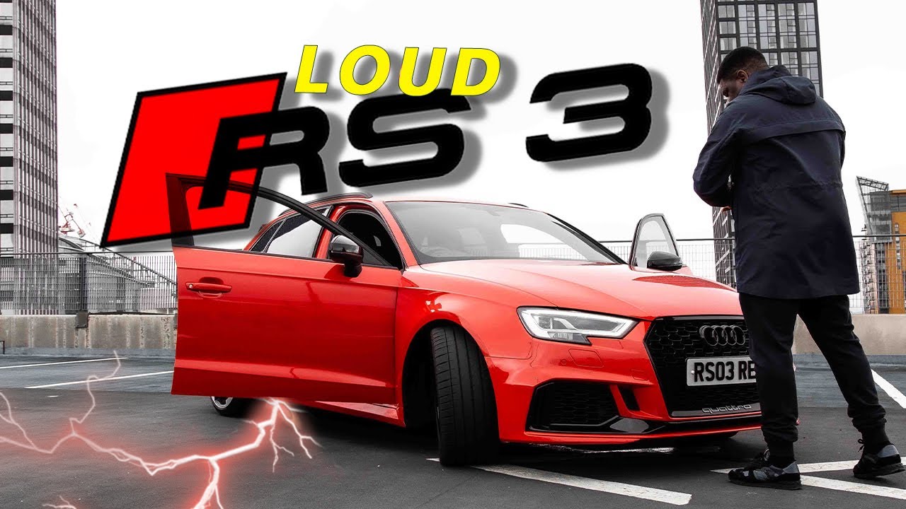 INSANELY LOUD 600+HP Stage 3 AUDI RS3 - YouTube