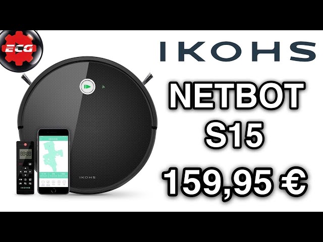 IKOHS NETBOT S15 robot aspirador inteligente económico - YouTube