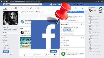 How to pin a post to the top of a Facebook page