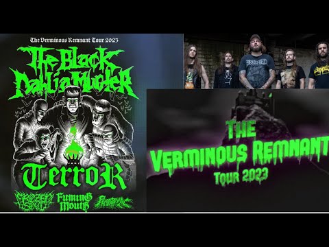 The Black Dahlia Murder North American ‘Verminous Remnant Tour‘ w/ Terror, Frozen Soul and more!