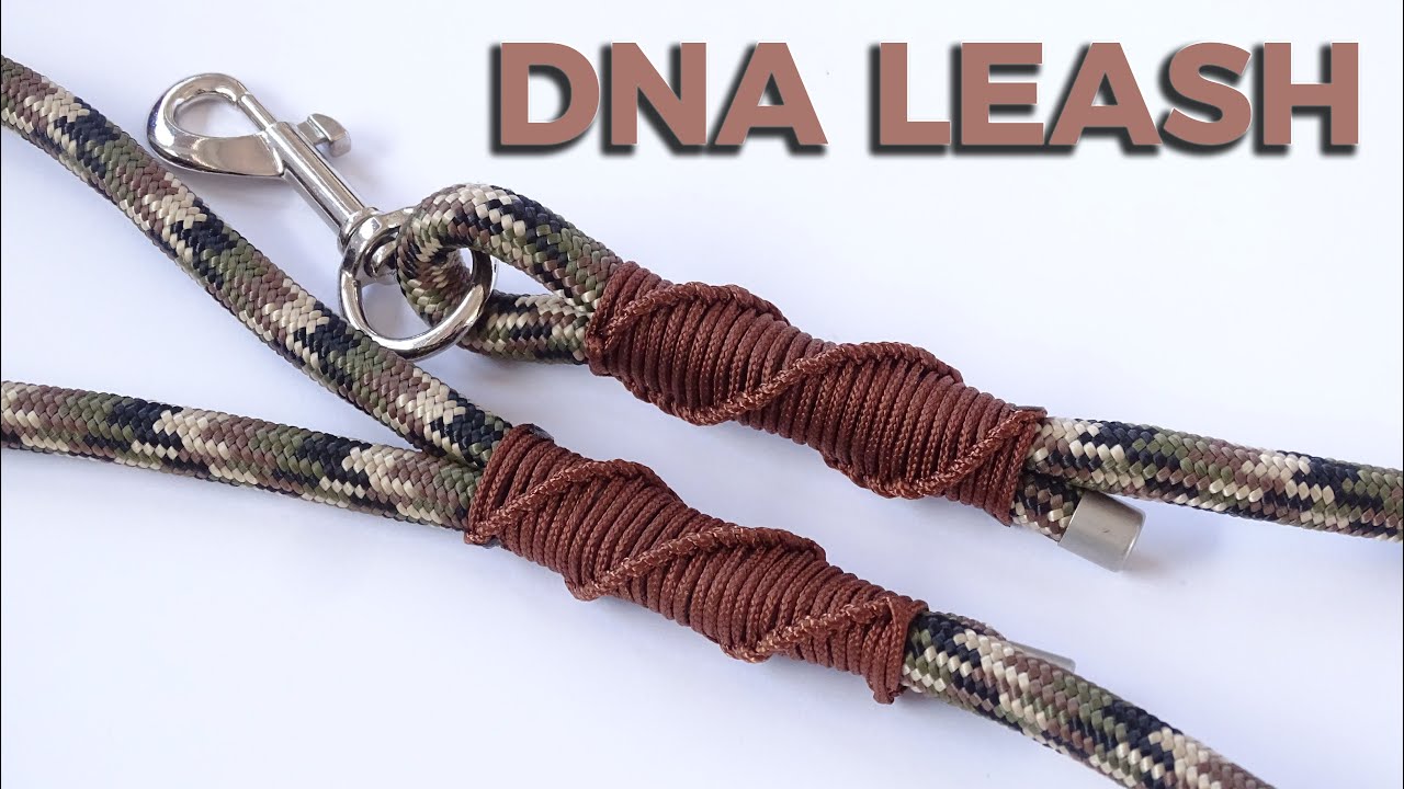 DNA " One Direction Cobra Knot " as a Dog Leash Whipping Knot How to
