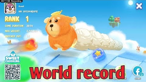 sweet crossing snake io new update world record gameplay#Gametok
