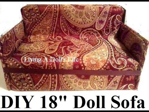 How To Make 18 Doll Couch