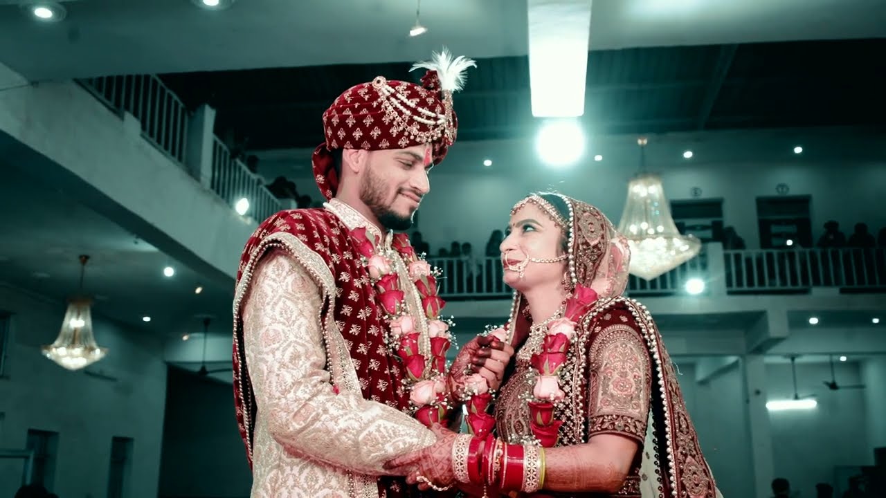 Cinematic wedding videos" "Wedding film teaser" by shekharaay films agra 2024