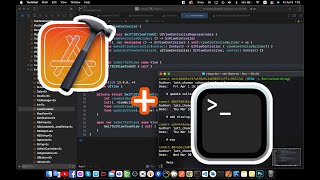 Open terminal in Xcode project by using script   shortcut