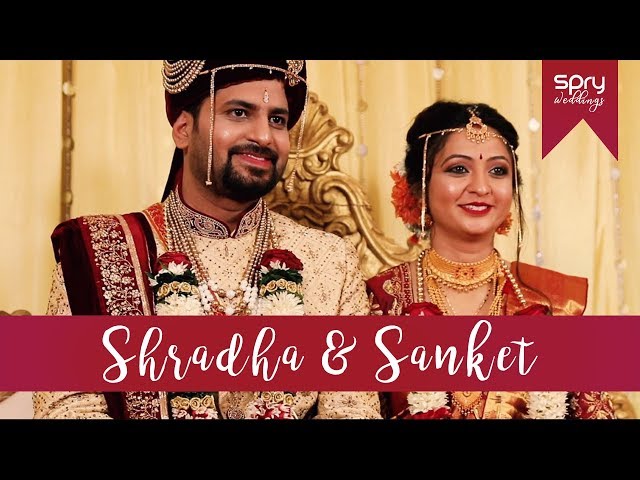 Shradha & Sanket | Royal Marathi Highlight | Spry Weddings | Wedding Highlight 2019 class=