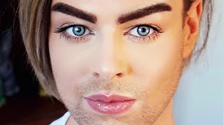 FILLING IN A BEARD - CONTOUR, FACIAL HAIR, HAIRLINE FIX - QUICK TUTORIAL