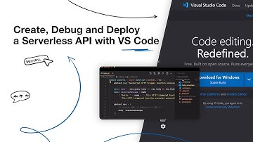 Create, Debug and Deploy a Serverless API with VS Code