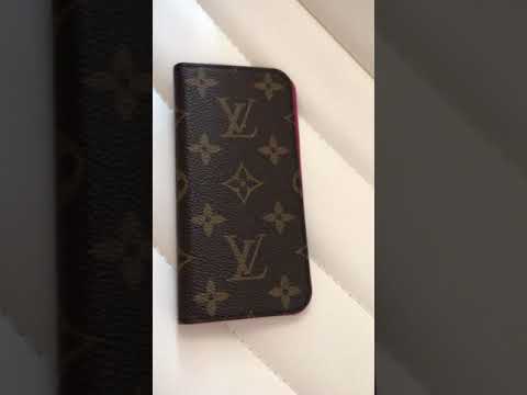 How Can You Tell Authentic Louis Vuitton Case Iphone 7 or 8 Folio - YouTube