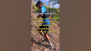 Trail Running with Garmin Instinct 2