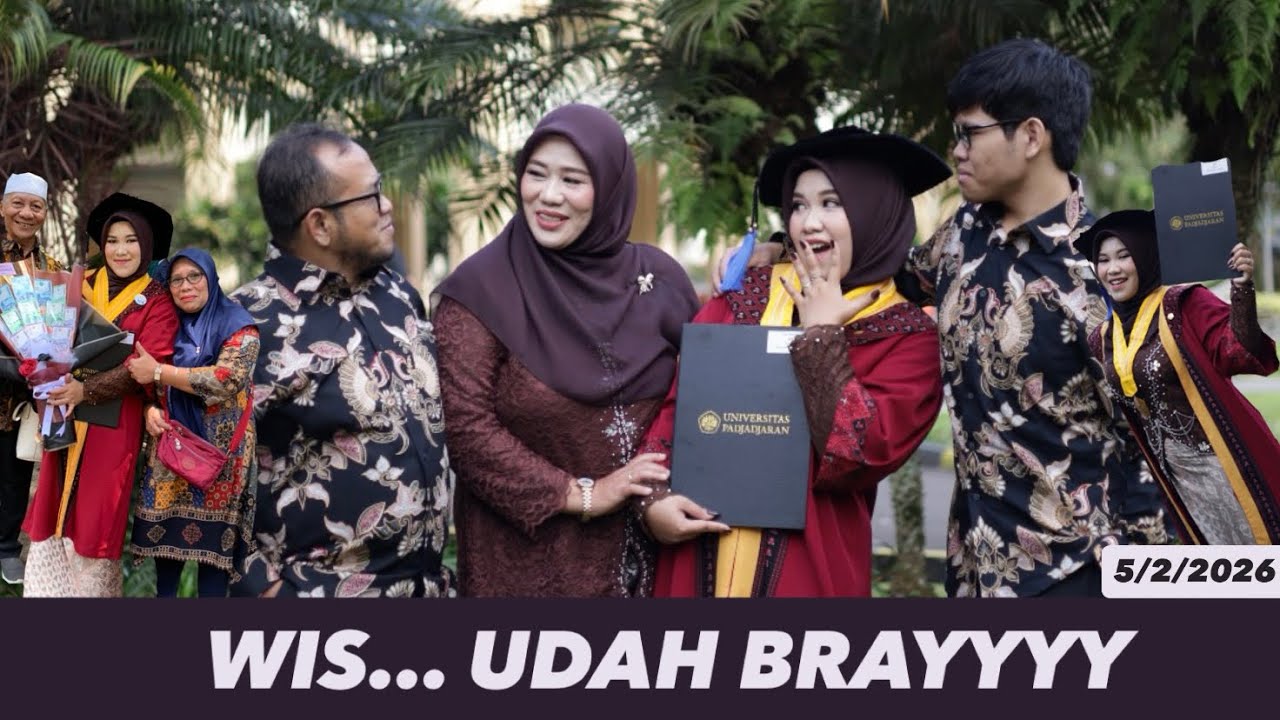 Alhamdulillah akhirnya wisuda 5/2/2026 🥰🥹🤗😍😅
