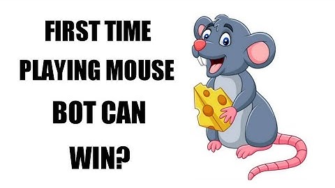 First time playing Mouse Bot can I win? ( Mouse Bot gameplay#1)