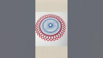 #trending #spiroart #drawing #spirograph #art #satisfying #asmrart #asmrsounds