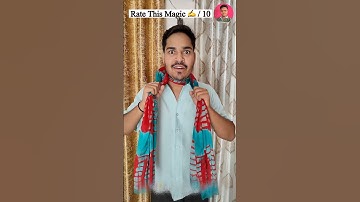 How to Perform the 😱Amazing Dupatta Magic Trick । FUNK ESTRANHO SONG । #shorts #viralshorts #magic