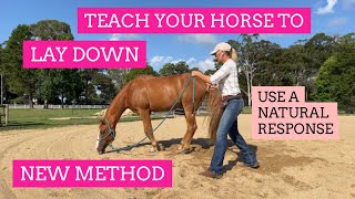 How To Teach Your Horse To Lay Down Easily: Pro Tips With The 'Fly' Method | Lara Coventry Cox