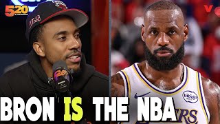 Jeff Teague says LeBron James CONTROLS the NBA | Club 520 Lakers Reaction