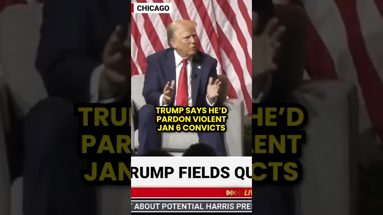 Journalist SHUTS DOWN Trump When He Says He’ll Pardon the Jan 6 Convicts