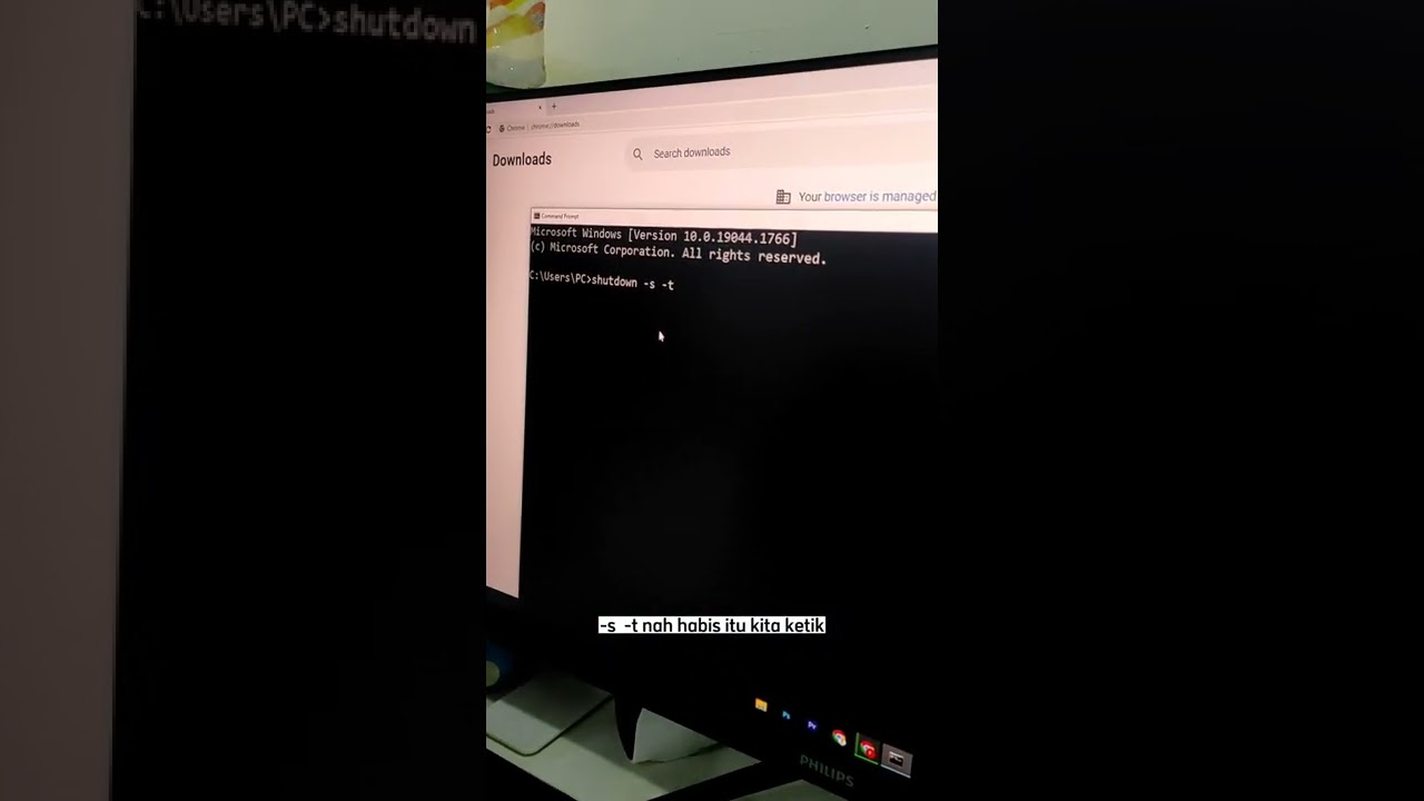 CARA OTOMATIS SHUT DOWN PC DALAM HITUNGAN DETIK 