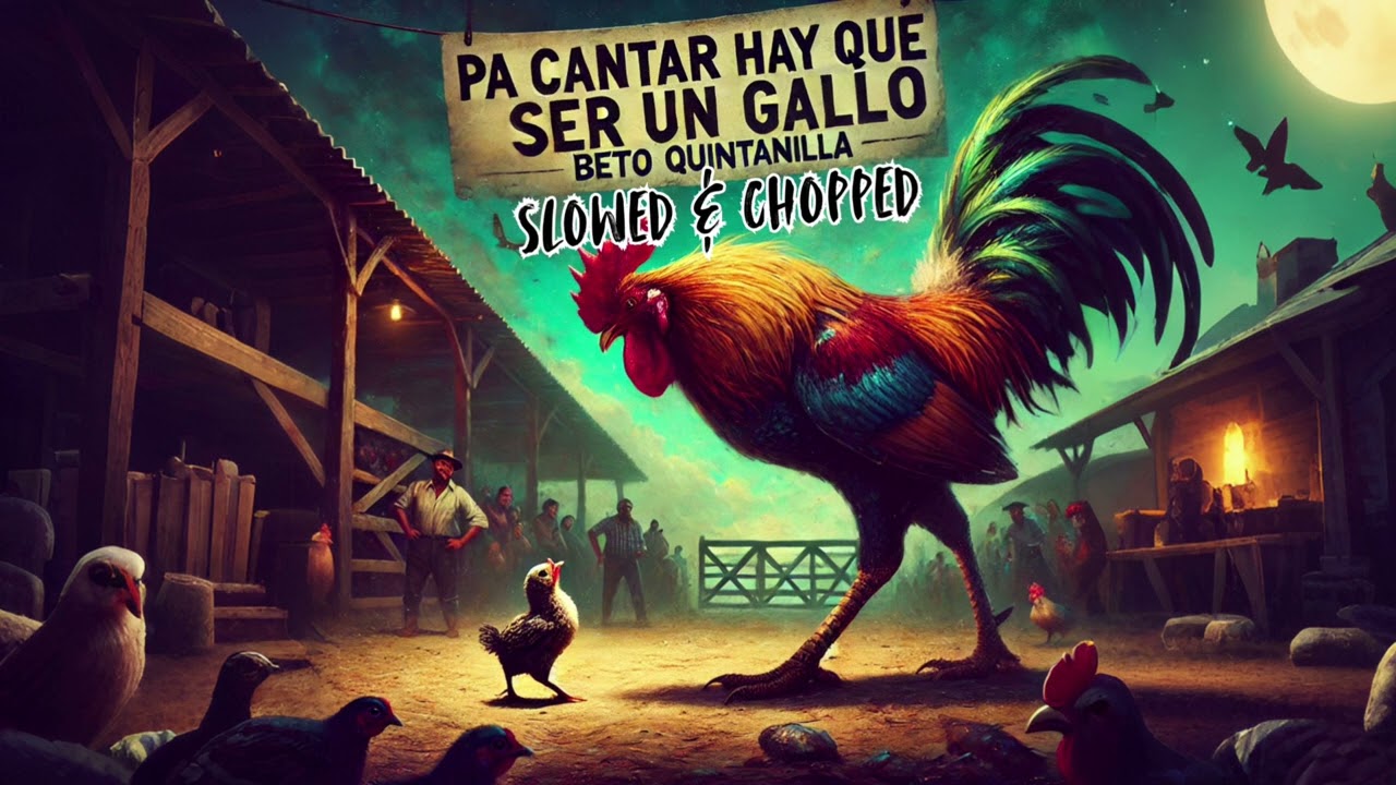 Beto Quintanilla - Pa Cantar Hay Que Ser Gallo (Slowed & Chopped)