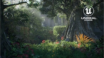 Ancient Jungle Sanctuary | Unreal engine 5.4 | Breakdown | environment