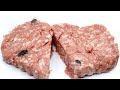 Timelapse  minced meat with fly maggots