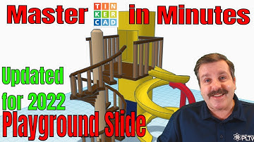 Create a Tinkercad Playground & Spiral Slide! | New for 2022