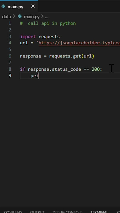 Download lagu How To Call API In Python