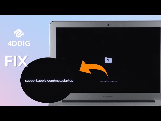 Free] How to Fix support.apple.com/mac/startup on Mac with 4DDiG Mac Boot  Genius 2023(No Data Loss) 