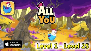 All Of You iOS Gameplay Walkthrough (Level 1 - Level 25) - Part 1 screenshot 3
