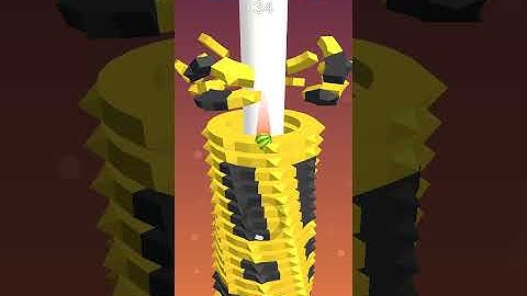 Stack Ball 🏀⚽🏈 3D Gameplay level - 189  #shorts