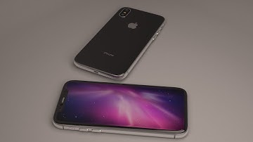 3Ds max iPhone X modeling tutorial - Part 2