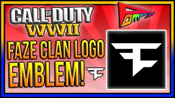 FaZe Clan Logo Emblem Tutorial! COD WW2 Emblem Tutorial! FaZe Logo Emblem WW2! PomPi COD