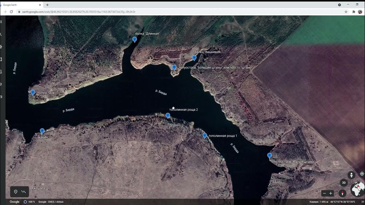Тасоткельское водохранилище на карте