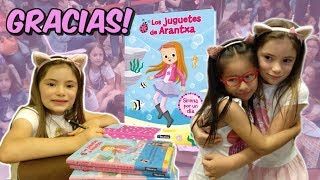 triste moco orar Primer firma de mi libro en Alicante 🧜‍♀️ Sirena por un dia - Los juguetes  de Arantxa - YouTube