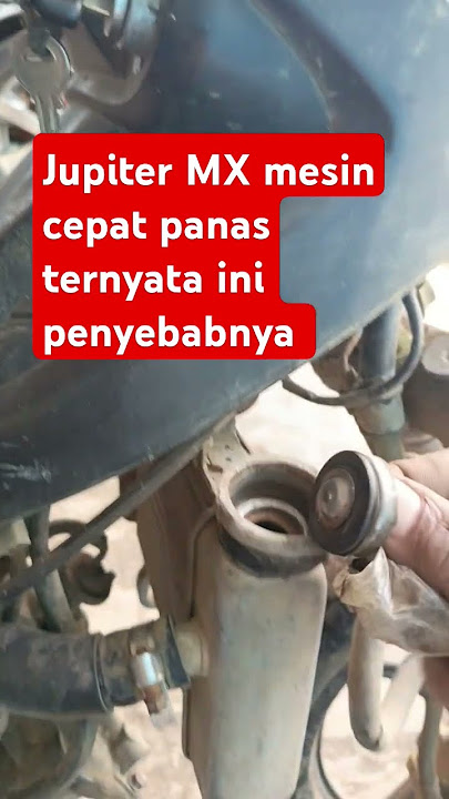 Penyebab Yamaha Jupiter MX mesin cepat panas #shorts