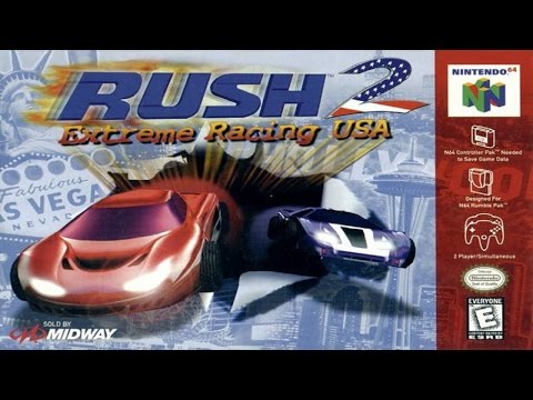 Rush 2 Extreme Racing USA N64 Gameplay