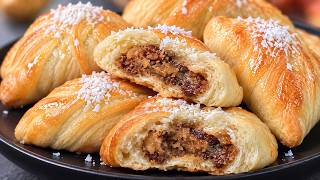 Wenn ich Walnüsse übrig habe, backe ich diese GEFÜLLTEN KEKSE! 🌰 So zart und aromatisch!