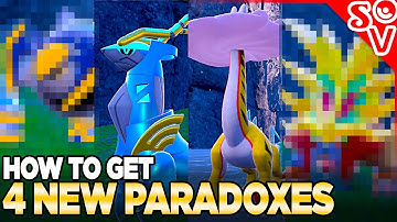 How to Get 4 New Paradox Pokemon - Indigo Disk (Perrin