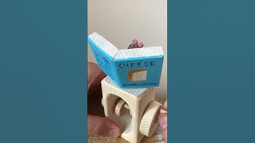 The cheese 🧀 encyclopedia #automata #reading #mice #mouse #readingtime #cooking #book