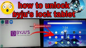 How to unlock byju