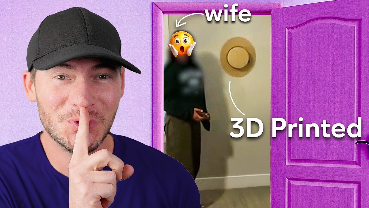 I 3D Printed My Wife’s Hat and Said Nothing…