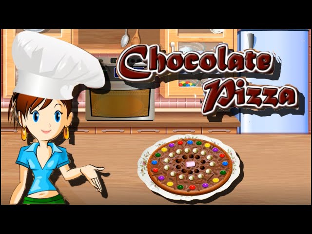 SARA'S COOKING CLASS: CHOCOLATE PIZZA jogo online gratuito em